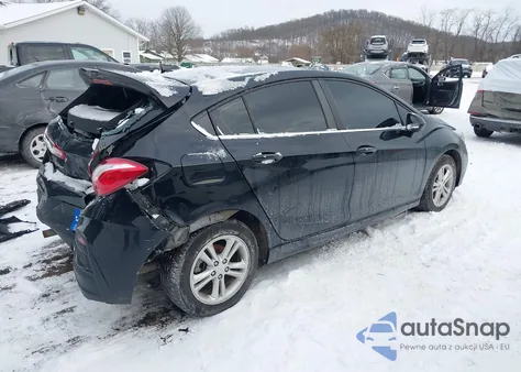 2018 Chevrolet Cruze Lt Auto из США, поврежденный, VIN 3G1BE6SM0JS605250